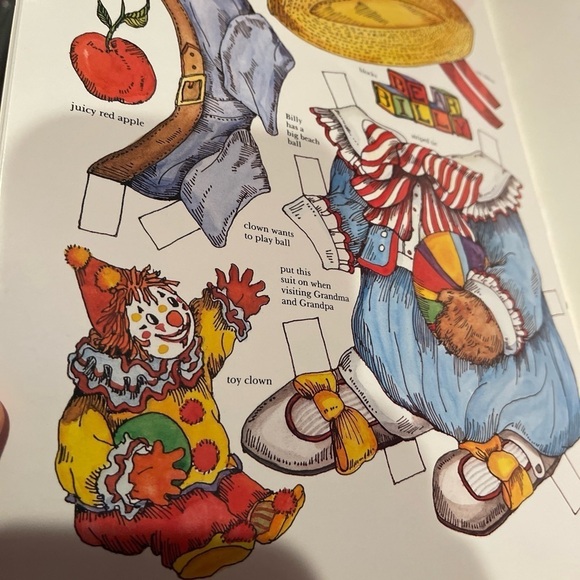 Adorable Victorian Pets Cutout Lamb Cat Bear Rabbit Children's Activity Book New - Picture 7 of 8